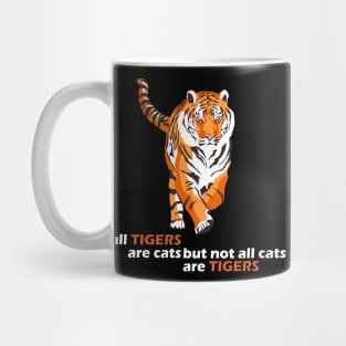 Not all cats are tigers (dark colors) Mug